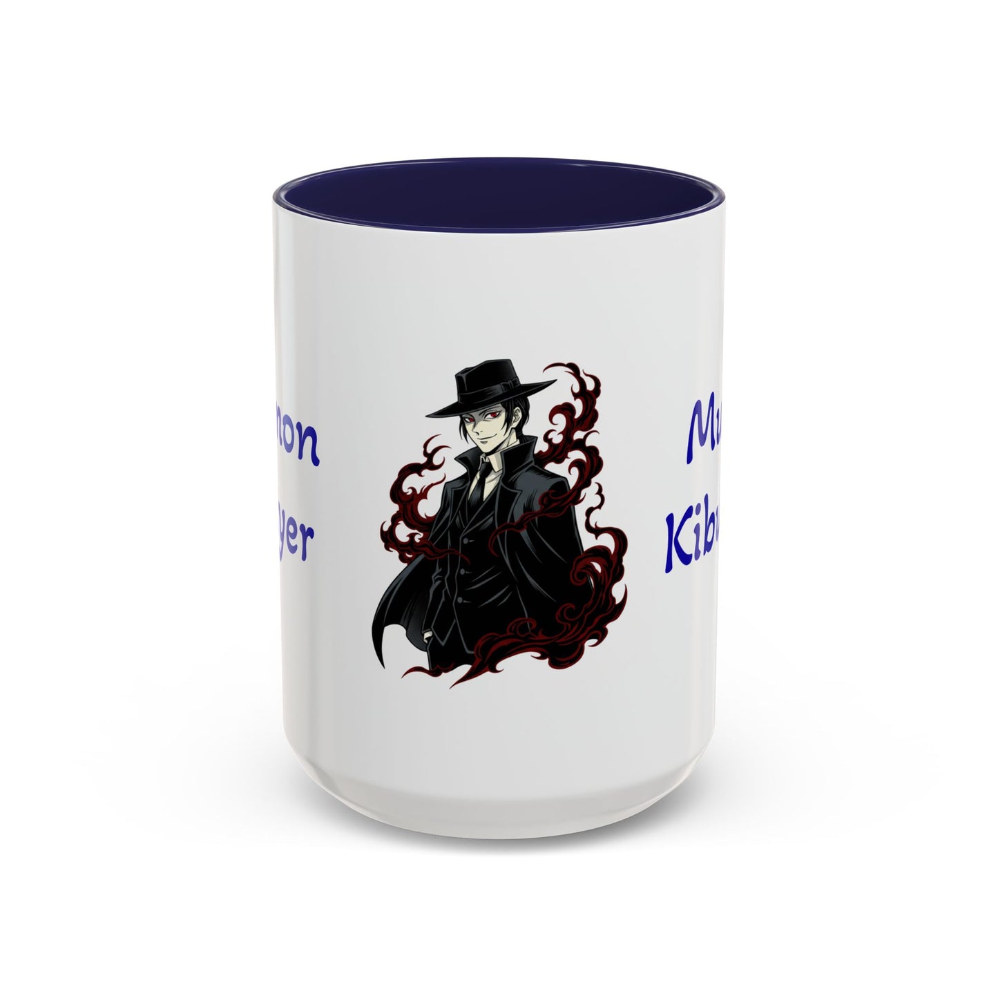 Demon Slayer Muzan Kibutsuji Accent Coffee Mug (11, 15oz)