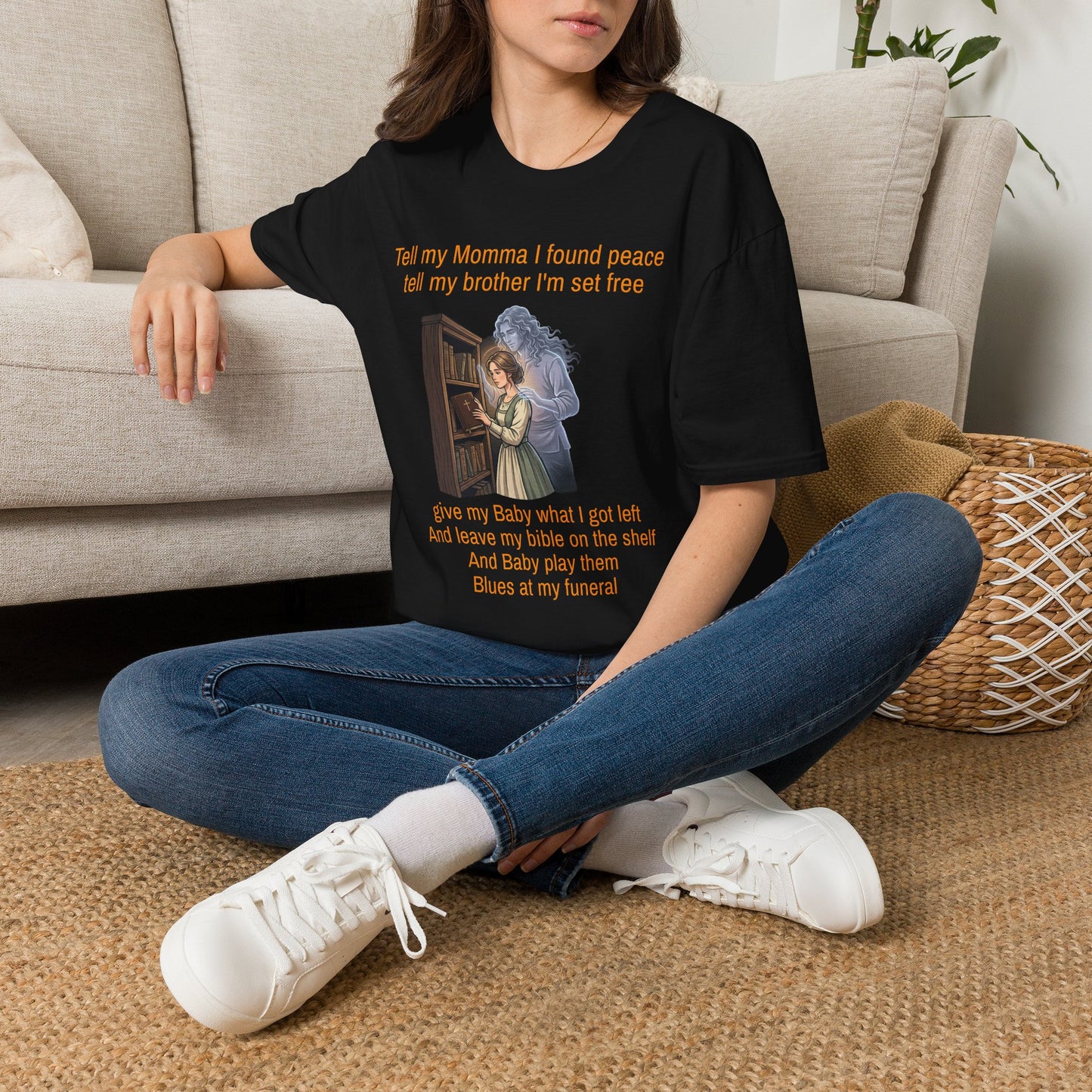 Travis Bolt Blues at my funeral Unisex Softstyle T-Shirt