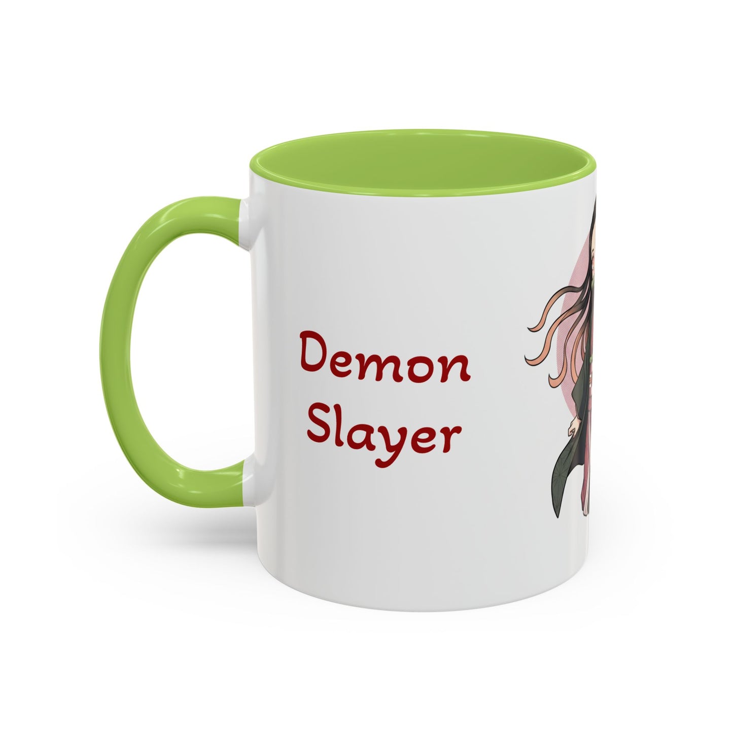 Demon Slayer Nezuko Kamado Accent Coffee Mug (11, 15oz)
