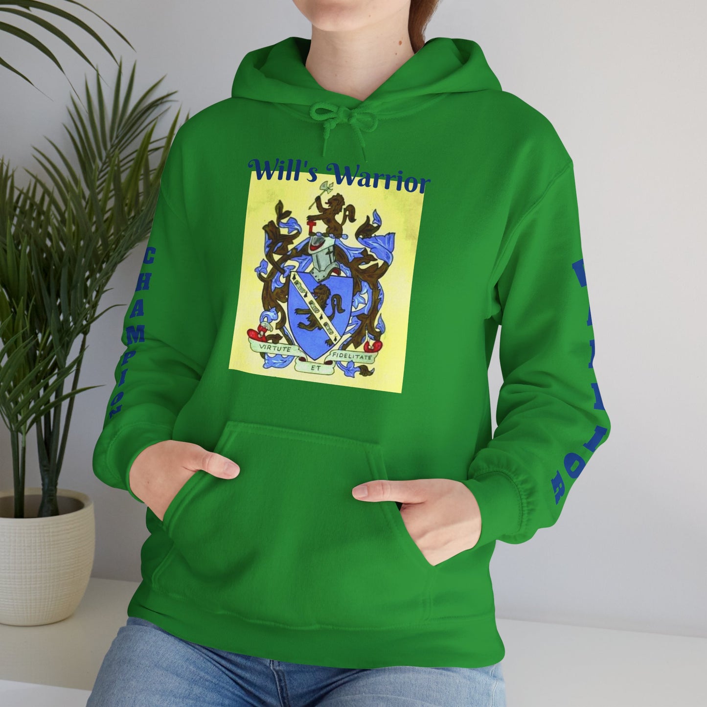 Will's Warrior - Unisex Heavy Blend™ Hooded Sweatshirt