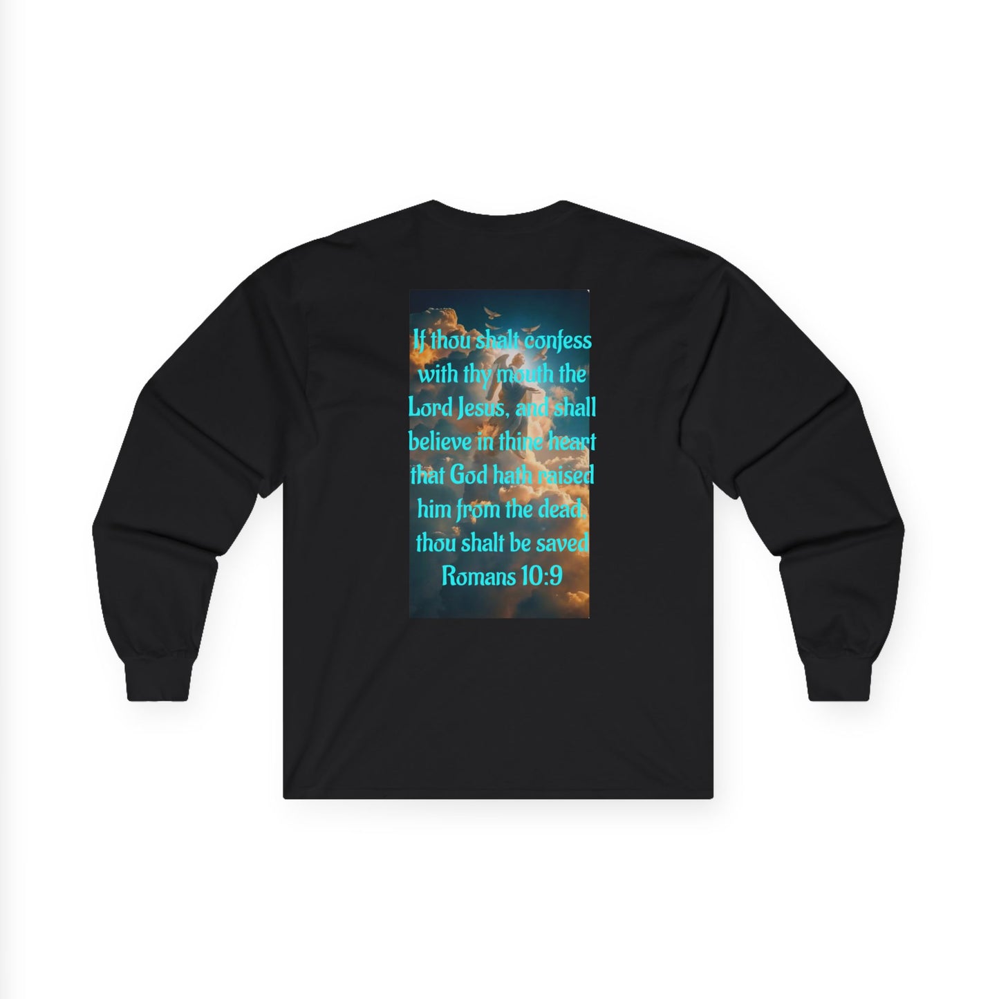 Romans 10:9 Unisex Ultra Cotton Long Sleeve Tee