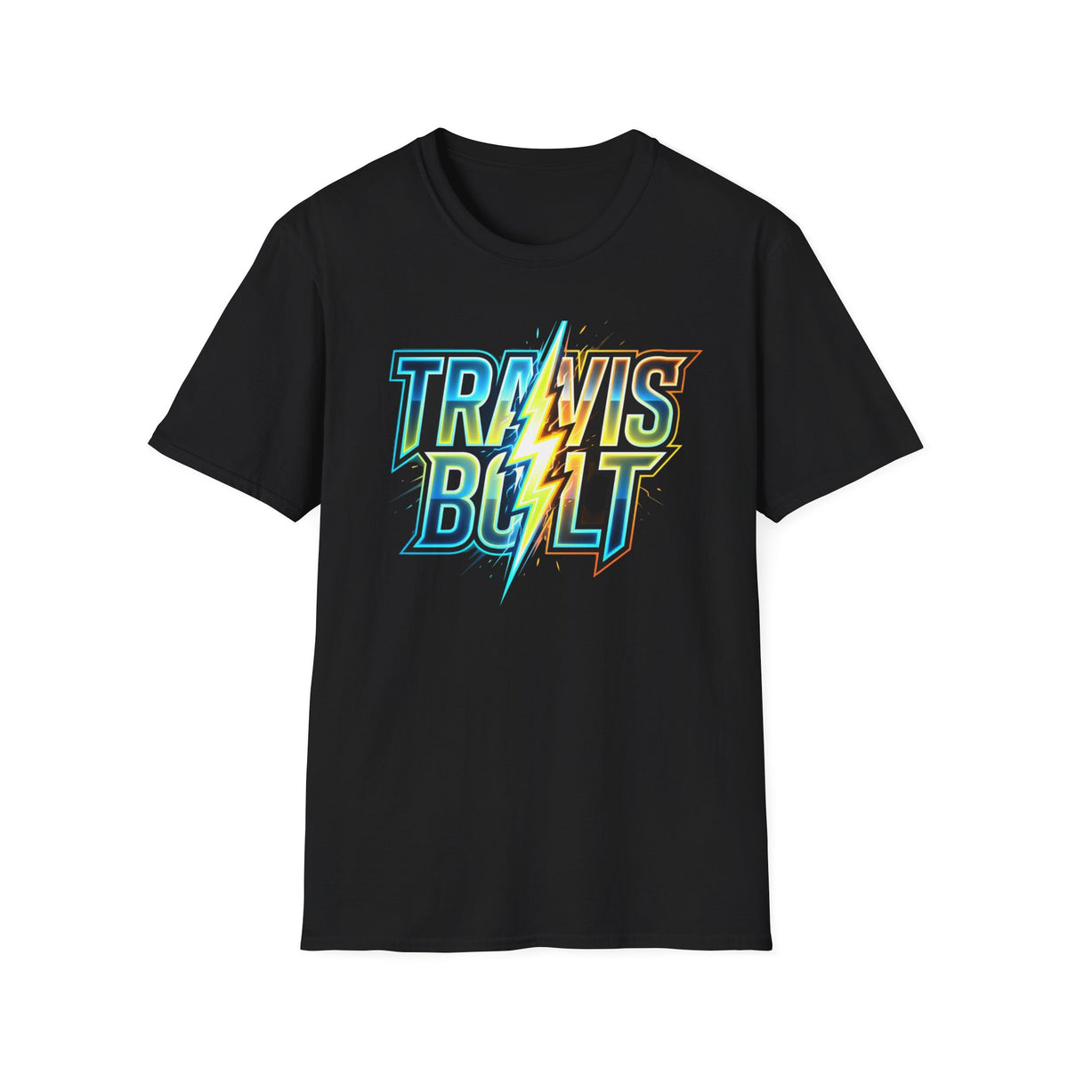 Travis Bolt and bolt Unisex Softstyle T-Shirt