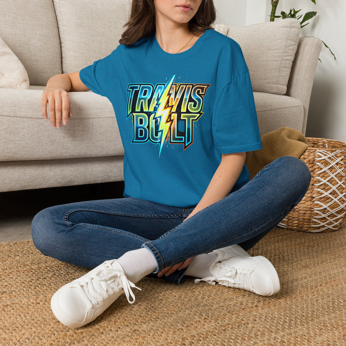 Travis Bolt and bolt Unisex Softstyle T-Shirt