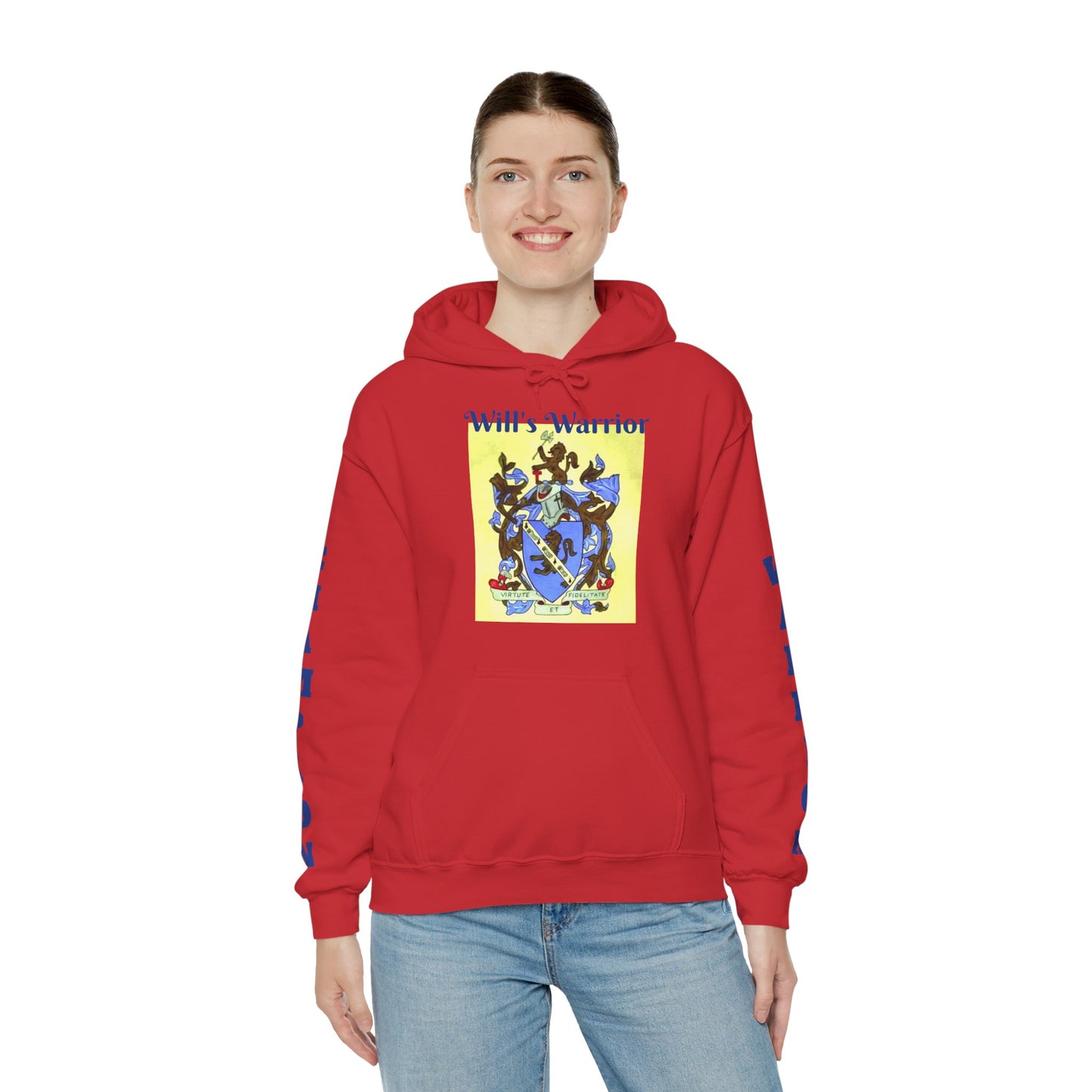 Will's Warrior - Unisex Heavy Blend™ Hooded Sweatshirt