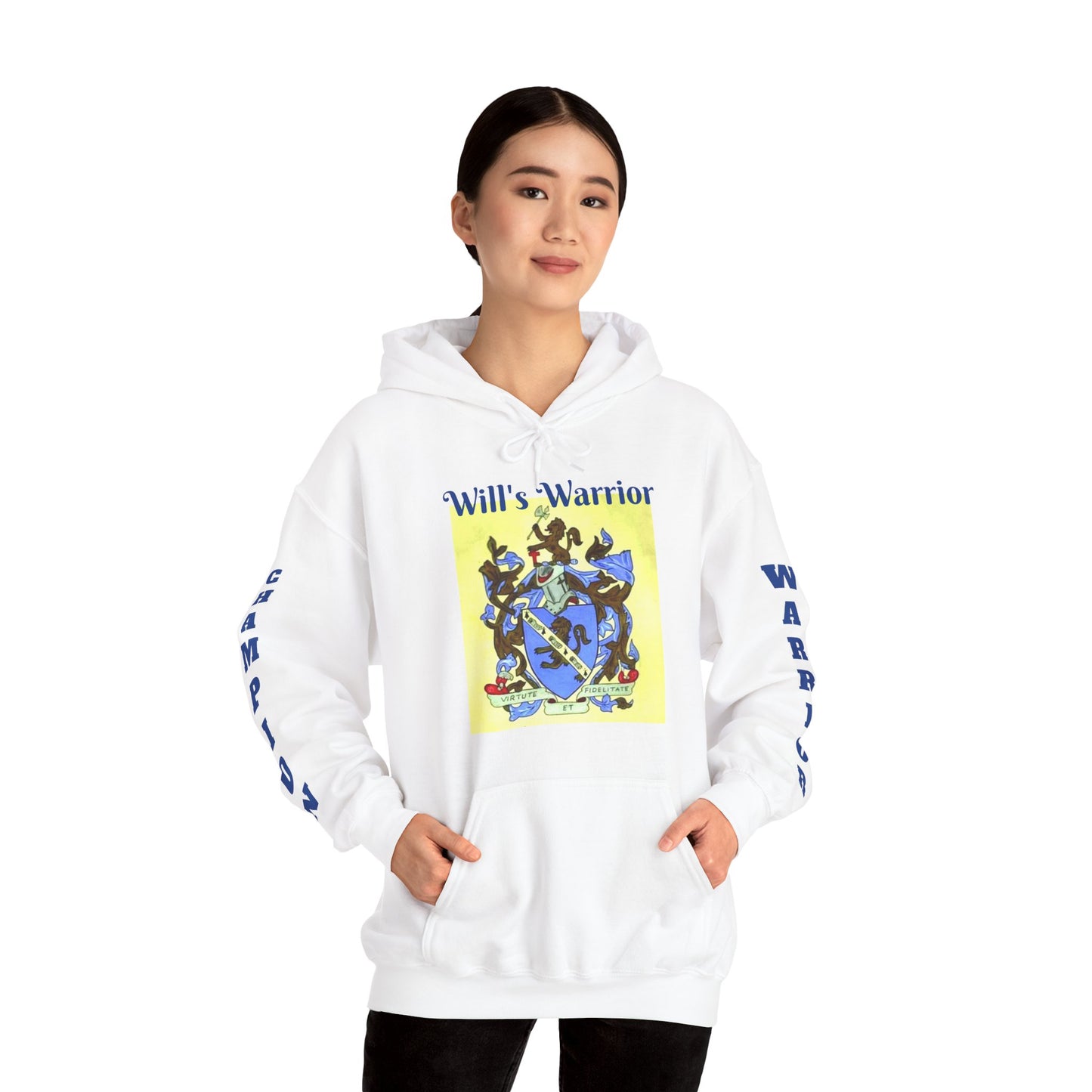 Will's Warrior - Unisex Heavy Blend™ Hooded Sweatshirt