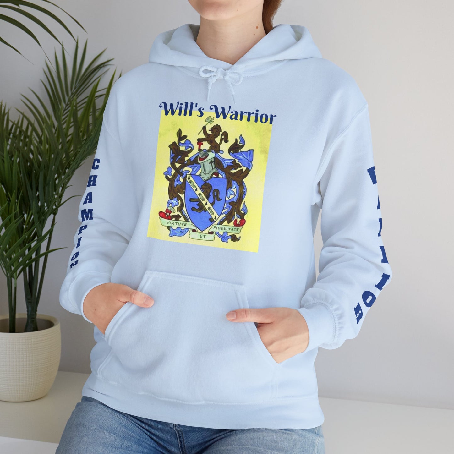Will's Warrior - Unisex Heavy Blend™ Hooded Sweatshirt