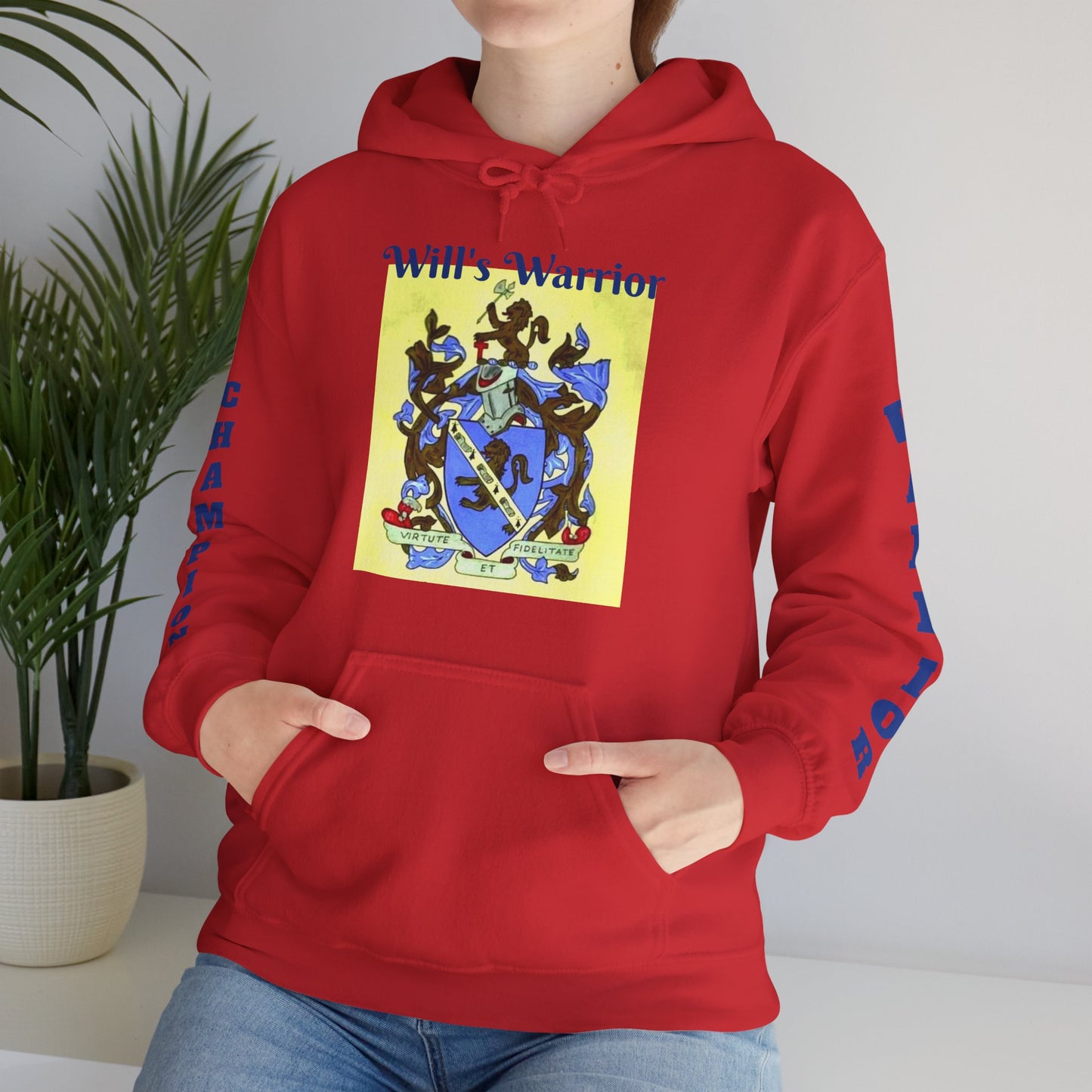 Will's Warrior - Unisex Heavy Blend™ Hooded Sweatshirt