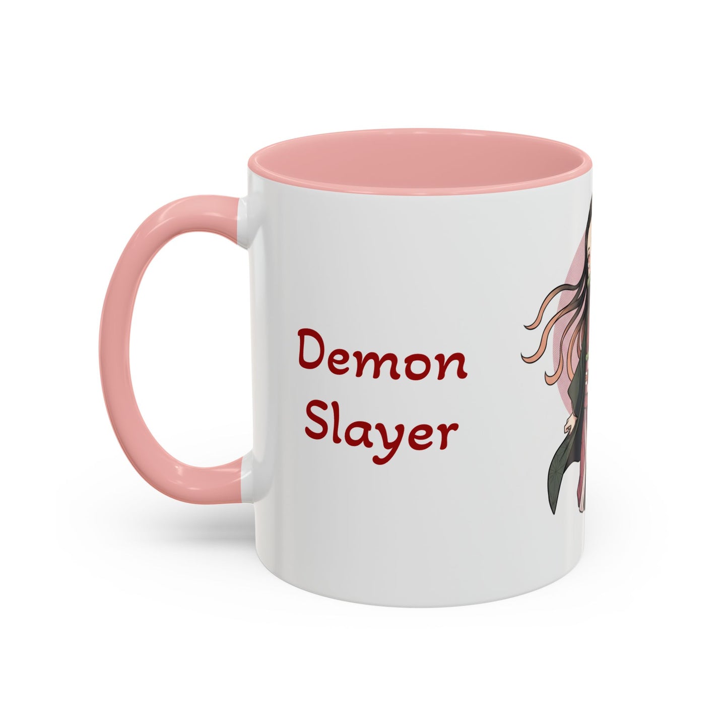 Demon Slayer Nezuko Kamado Accent Coffee Mug (11, 15oz)
