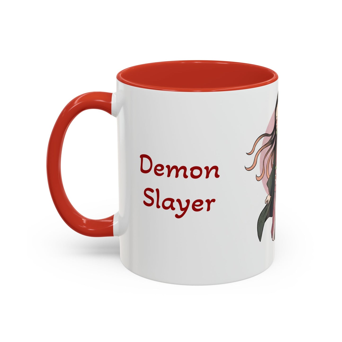 Demon Slayer Nezuko Kamado Accent Coffee Mug (11, 15oz)