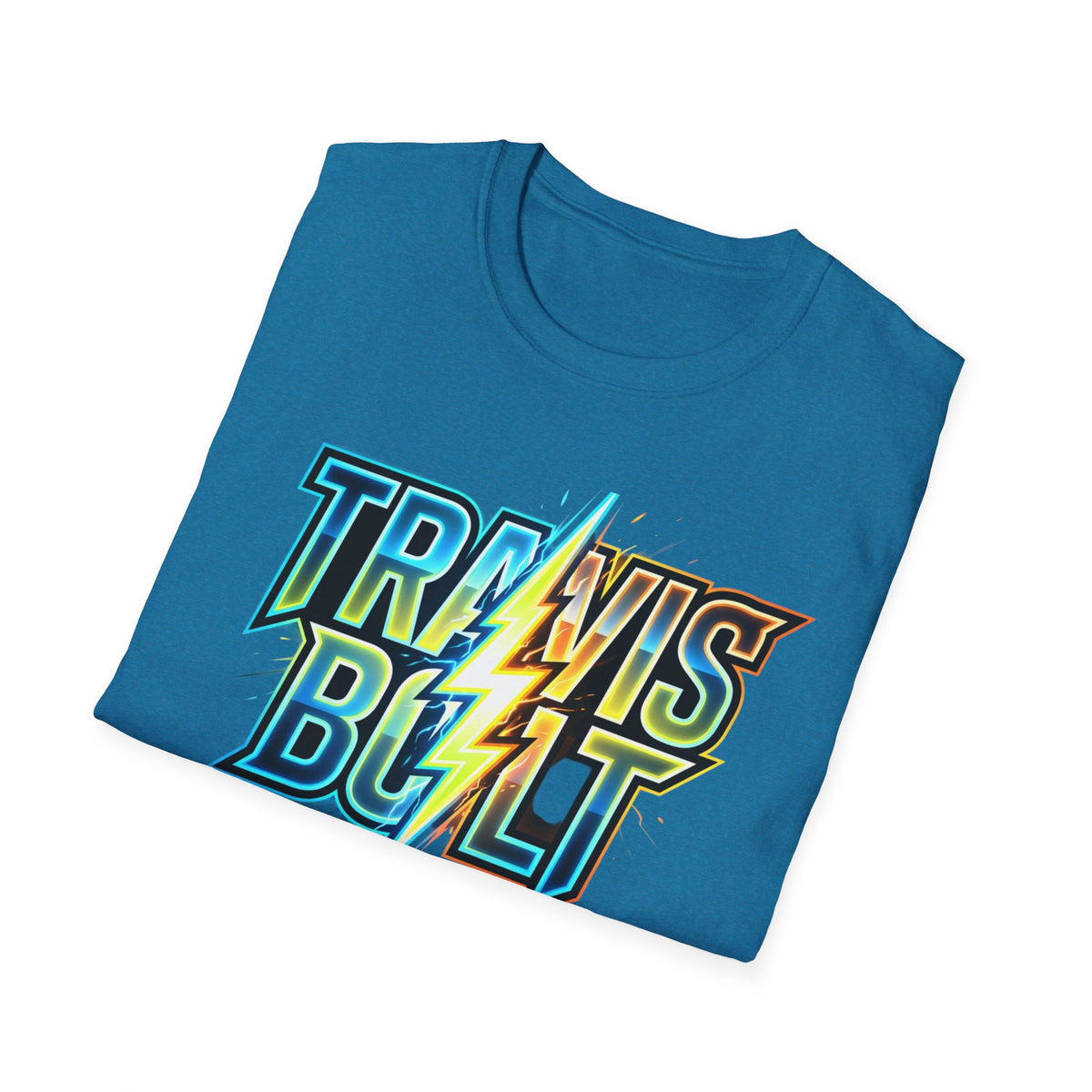 Travis Bolt and bolt Unisex Softstyle T-Shirt