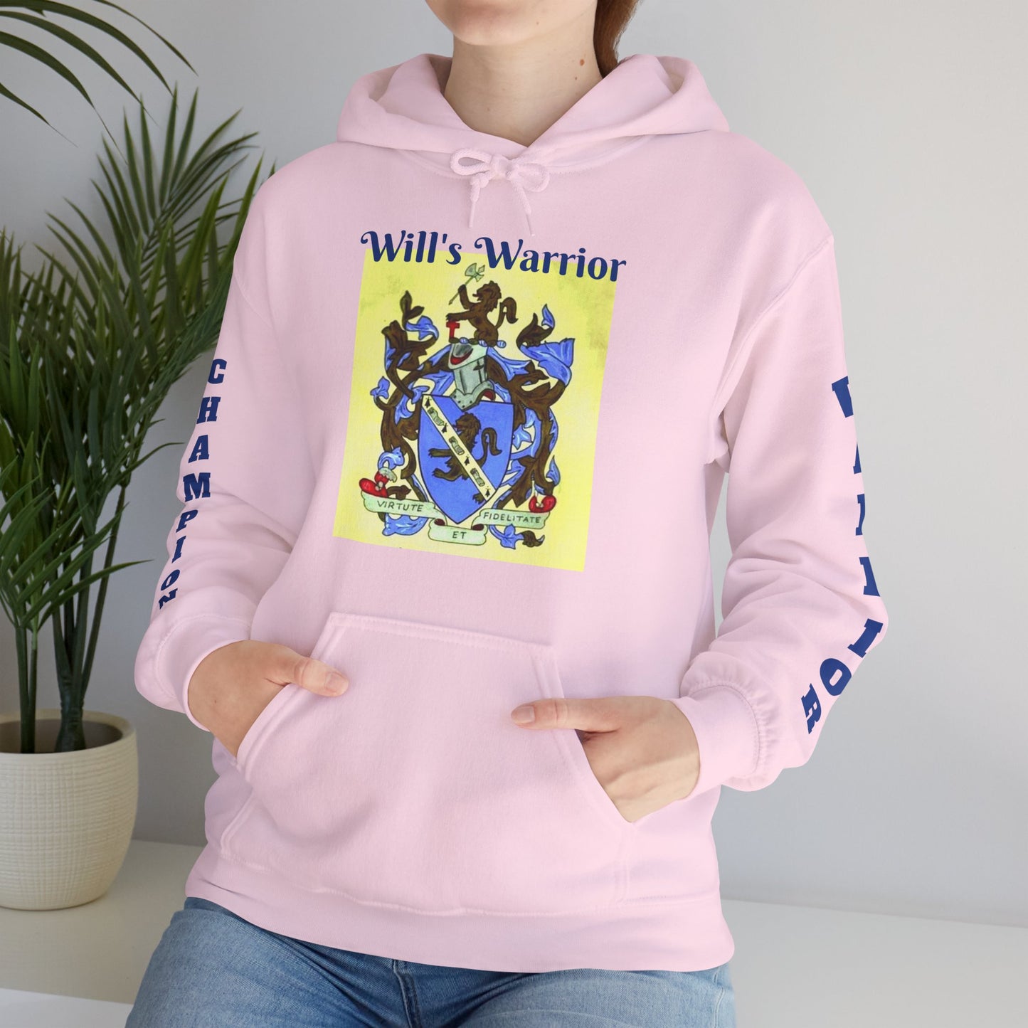 Will's Warrior - Unisex Heavy Blend™ Hooded Sweatshirt
