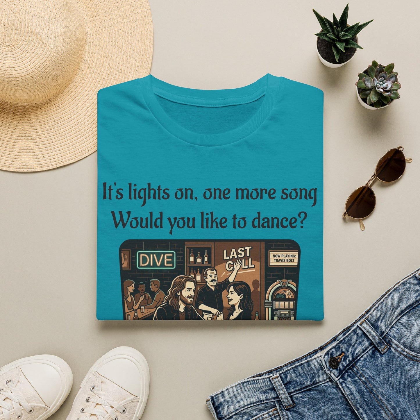 Travis Bolt Last Call Romance Unisex Softstyle T-Shirt