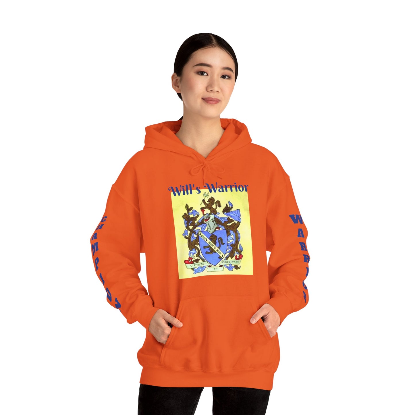 Will's Warrior - Unisex Heavy Blend™ Hooded Sweatshirt
