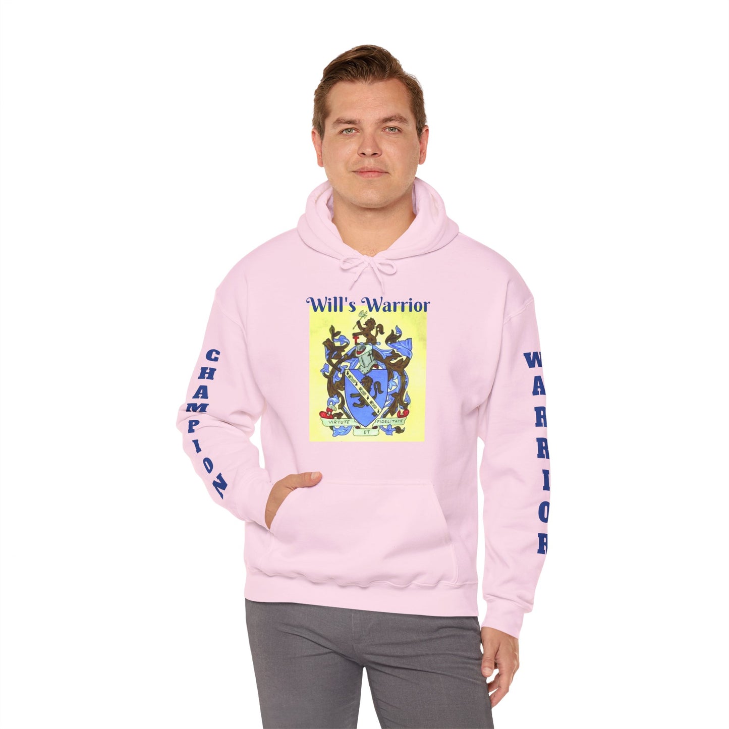 Will's Warrior - Unisex Heavy Blend™ Hooded Sweatshirt