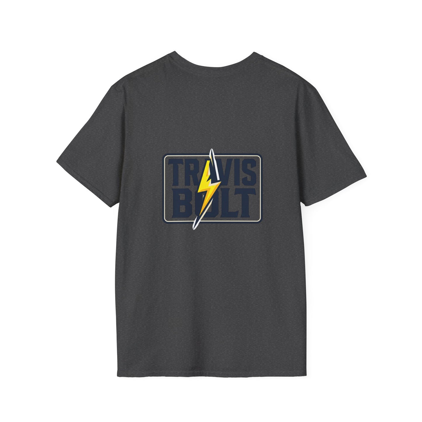 Travis Bolt Back road Unisex Softstyle T-Shirt