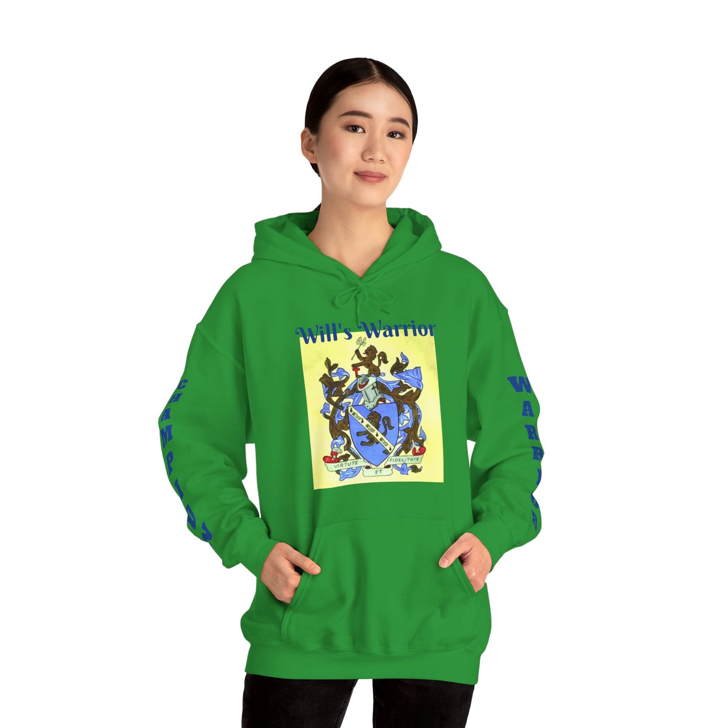 Will's Warrior - Unisex Heavy Blend™ Hooded Sweatshirt