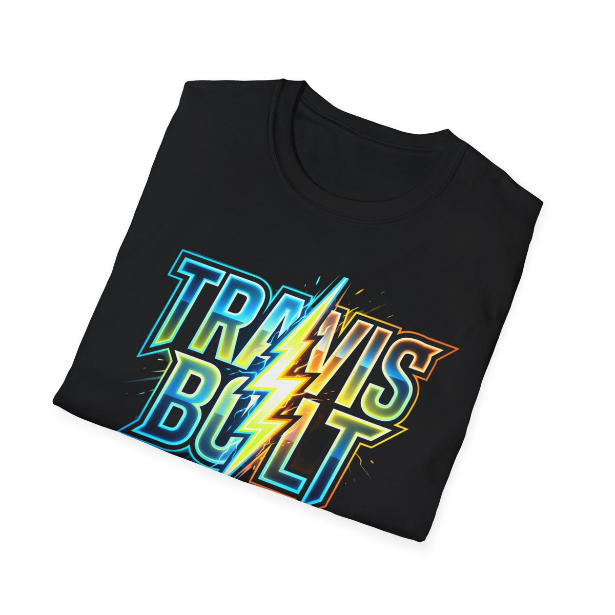 Travis Bolt and bolt Unisex Softstyle T-Shirt