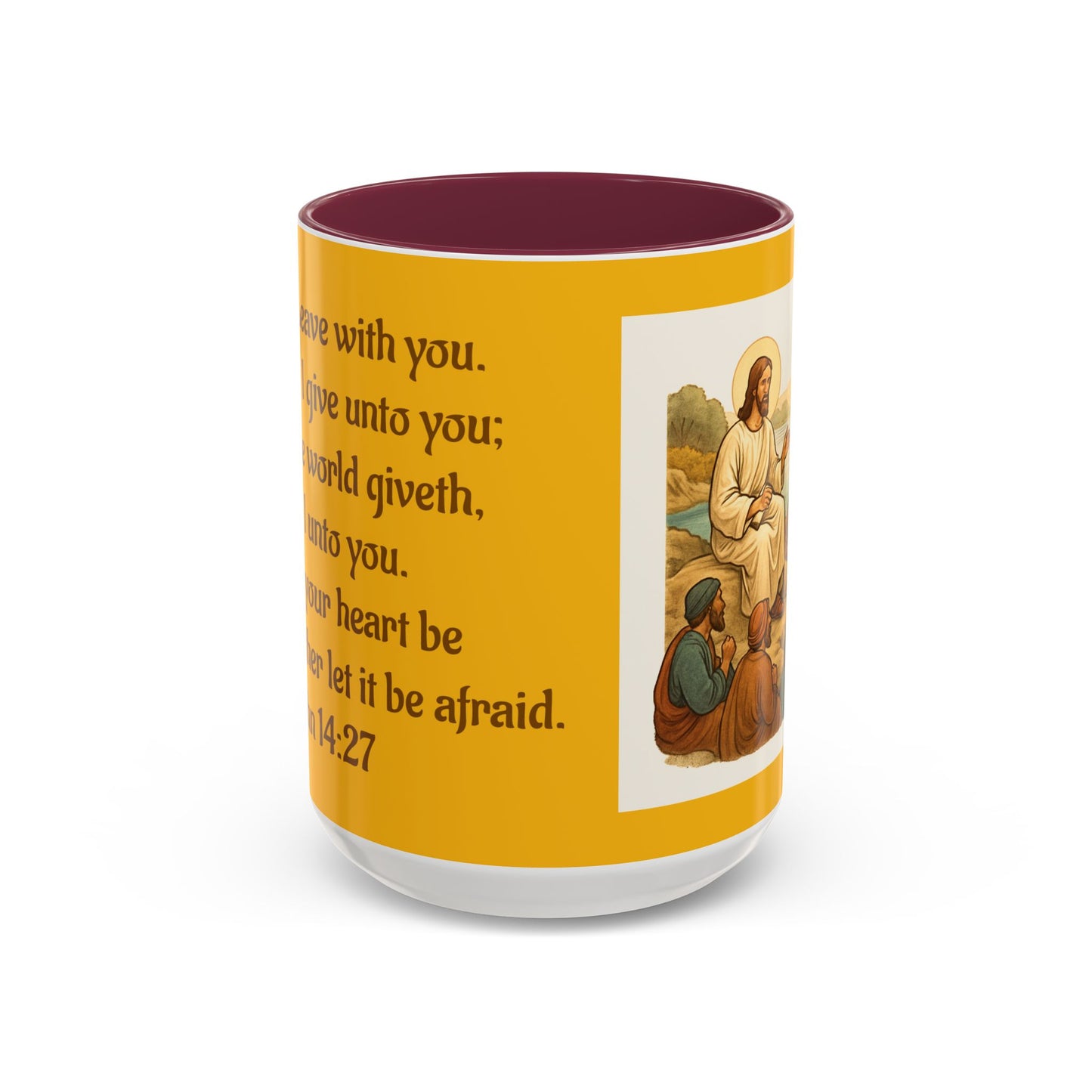 John 14:27 Colorful Mugs (11oz, 15oz)
