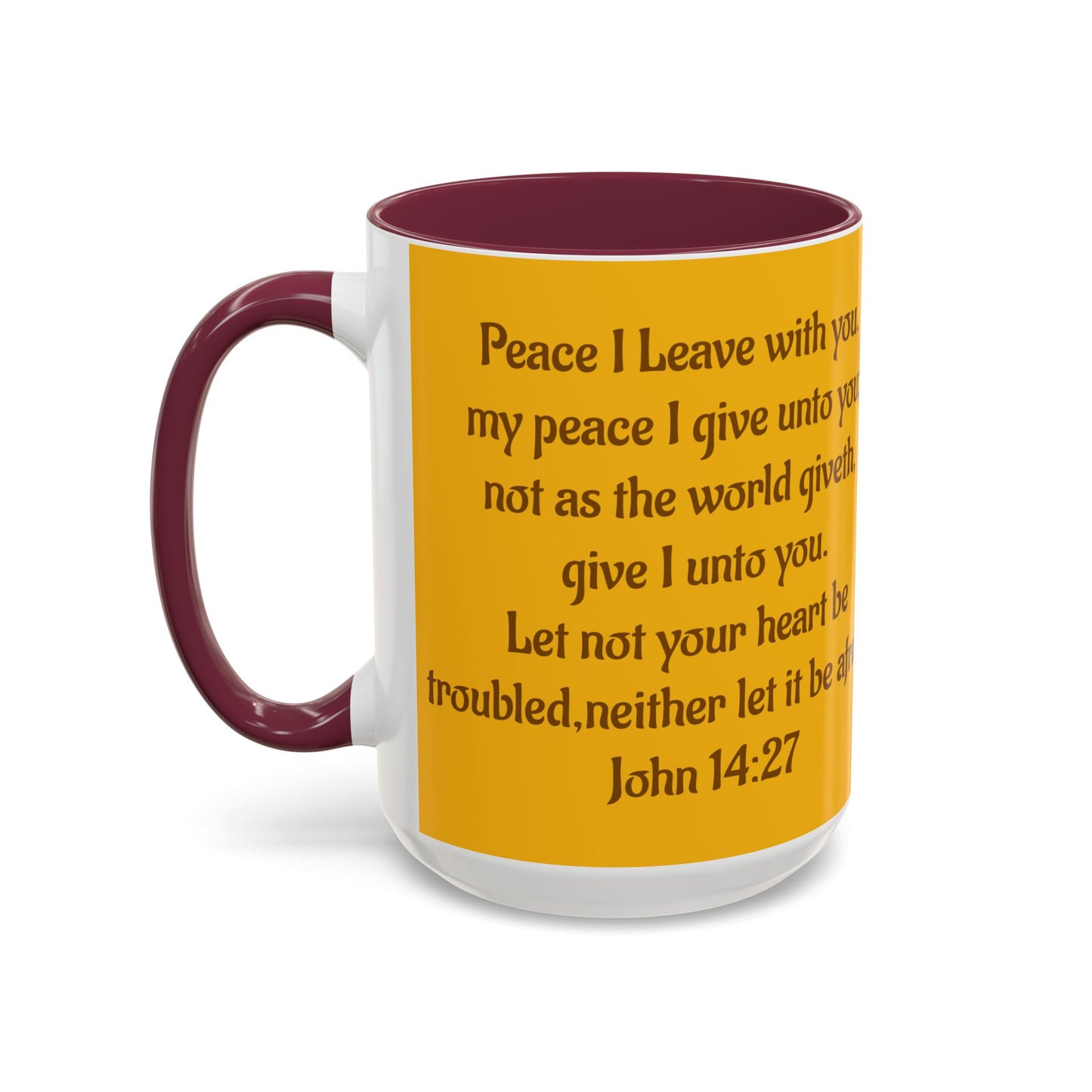 John 14:27 Colorful Mugs (11oz, 15oz)