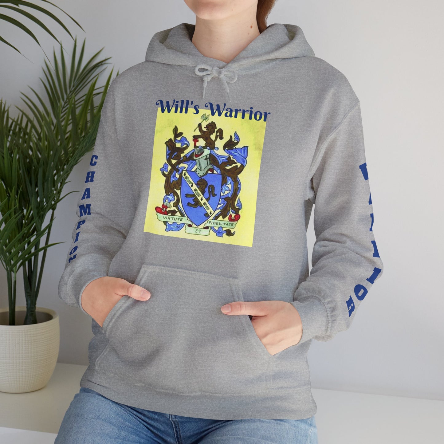 Will's Warrior - Unisex Heavy Blend™ Hooded Sweatshirt