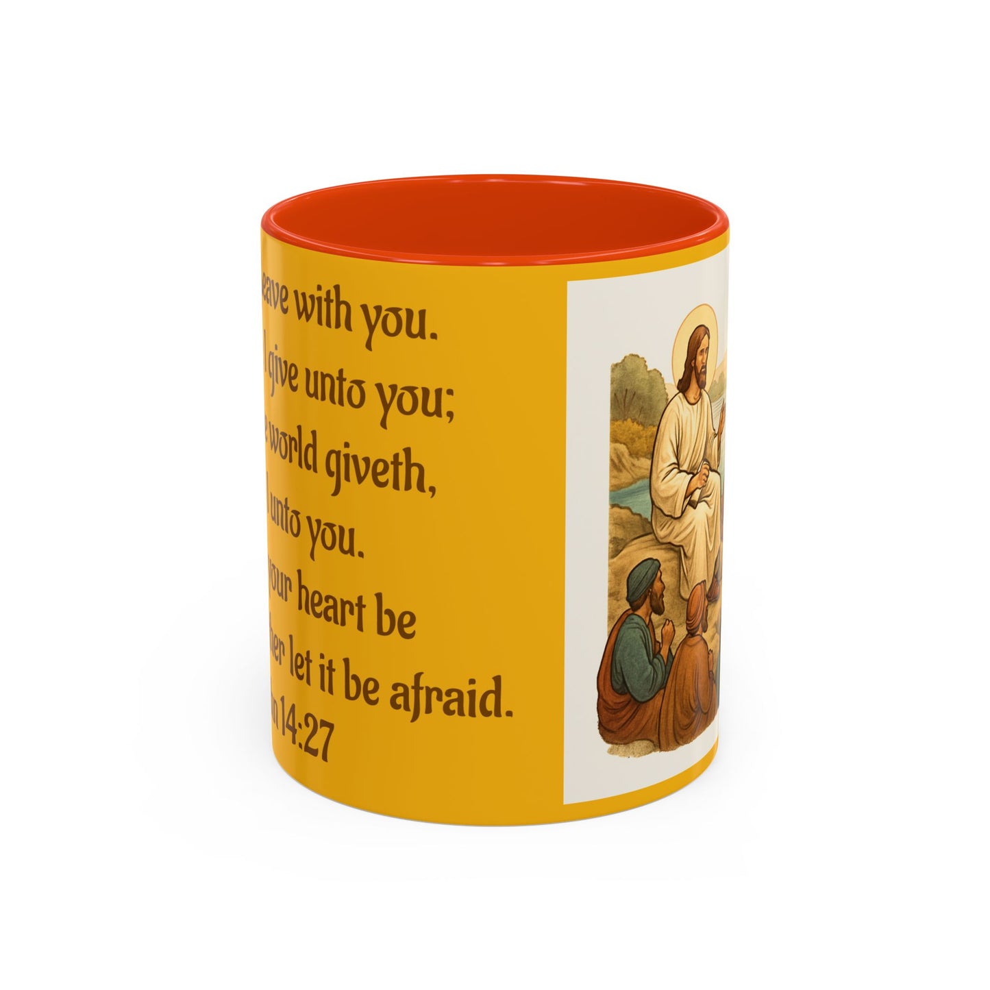 John 14:27 Colorful Mugs (11oz, 15oz)