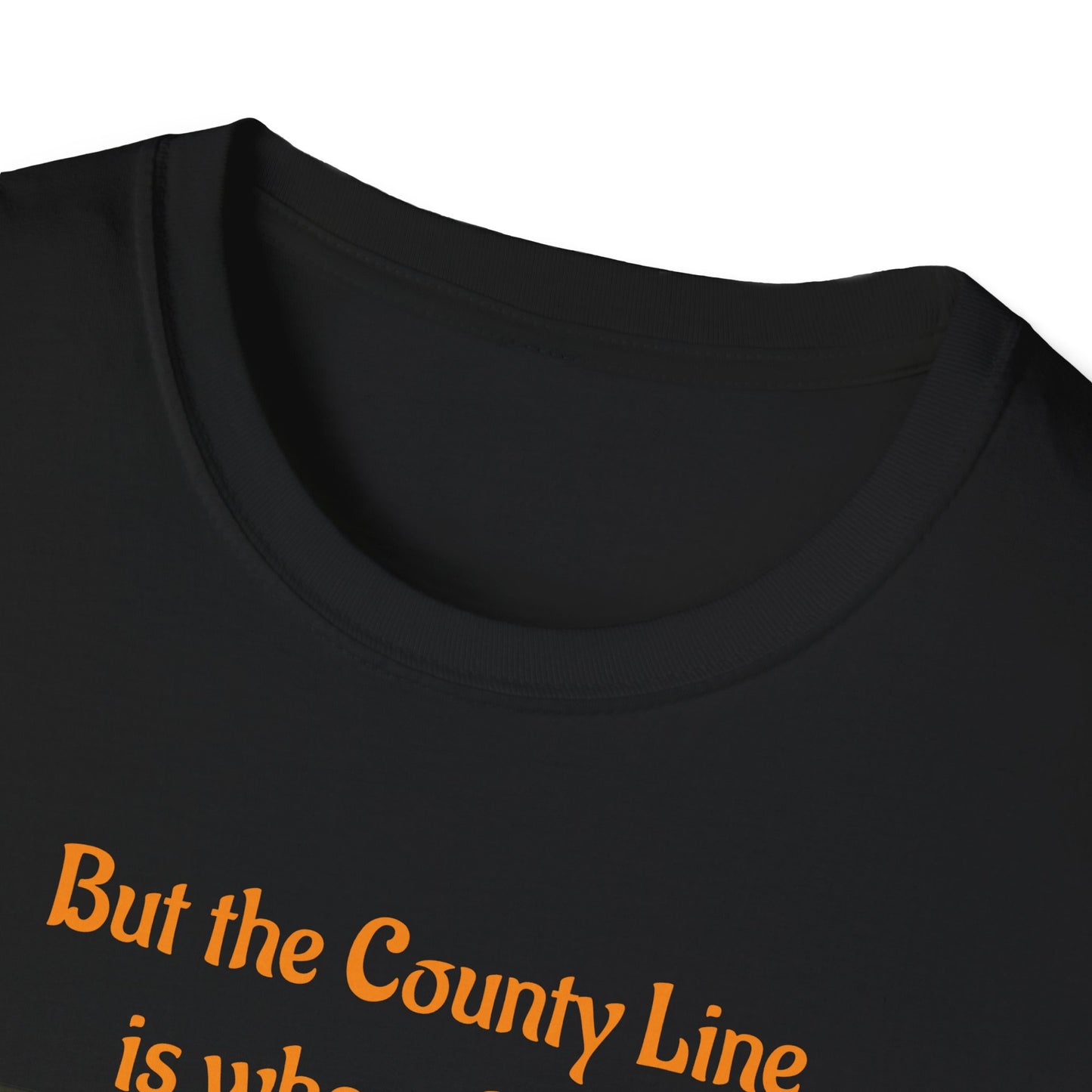 Travis Bolt Back road Unisex Softstyle T-Shirt
