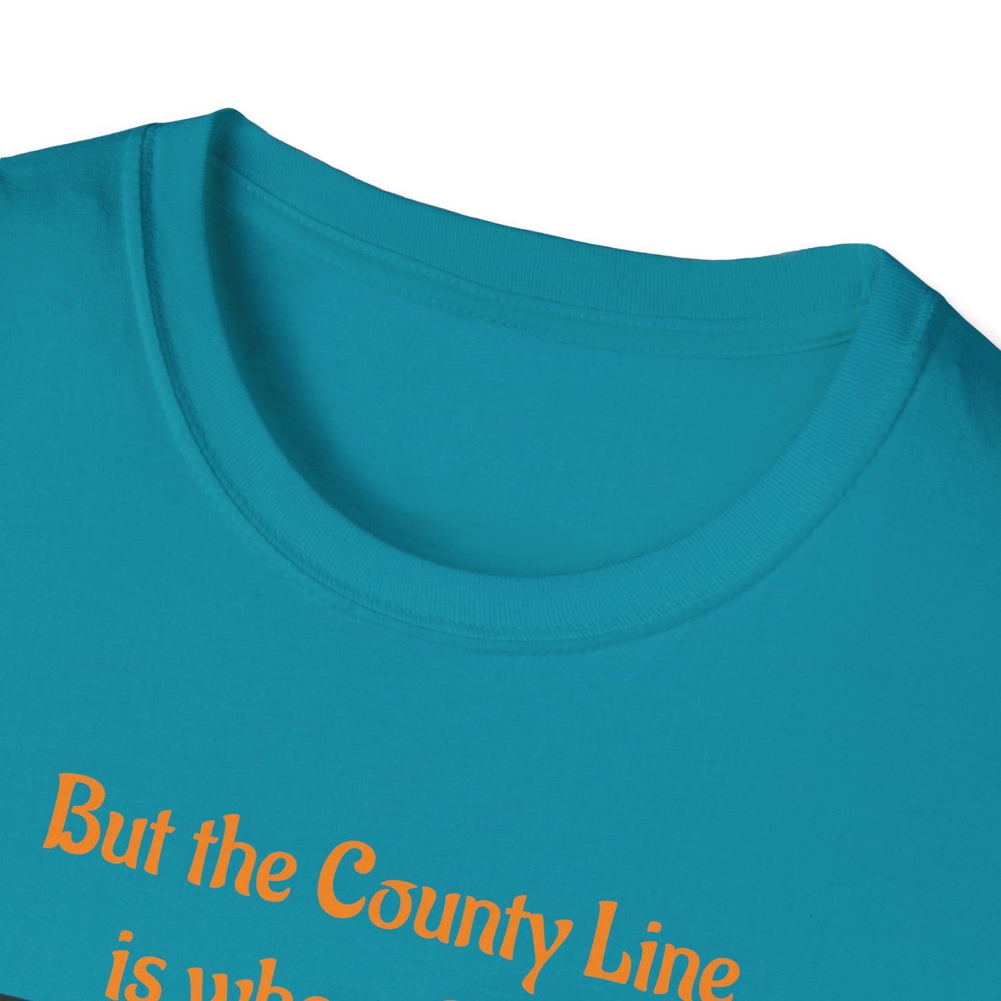 Travis Bolt Back road Unisex Softstyle T-Shirt