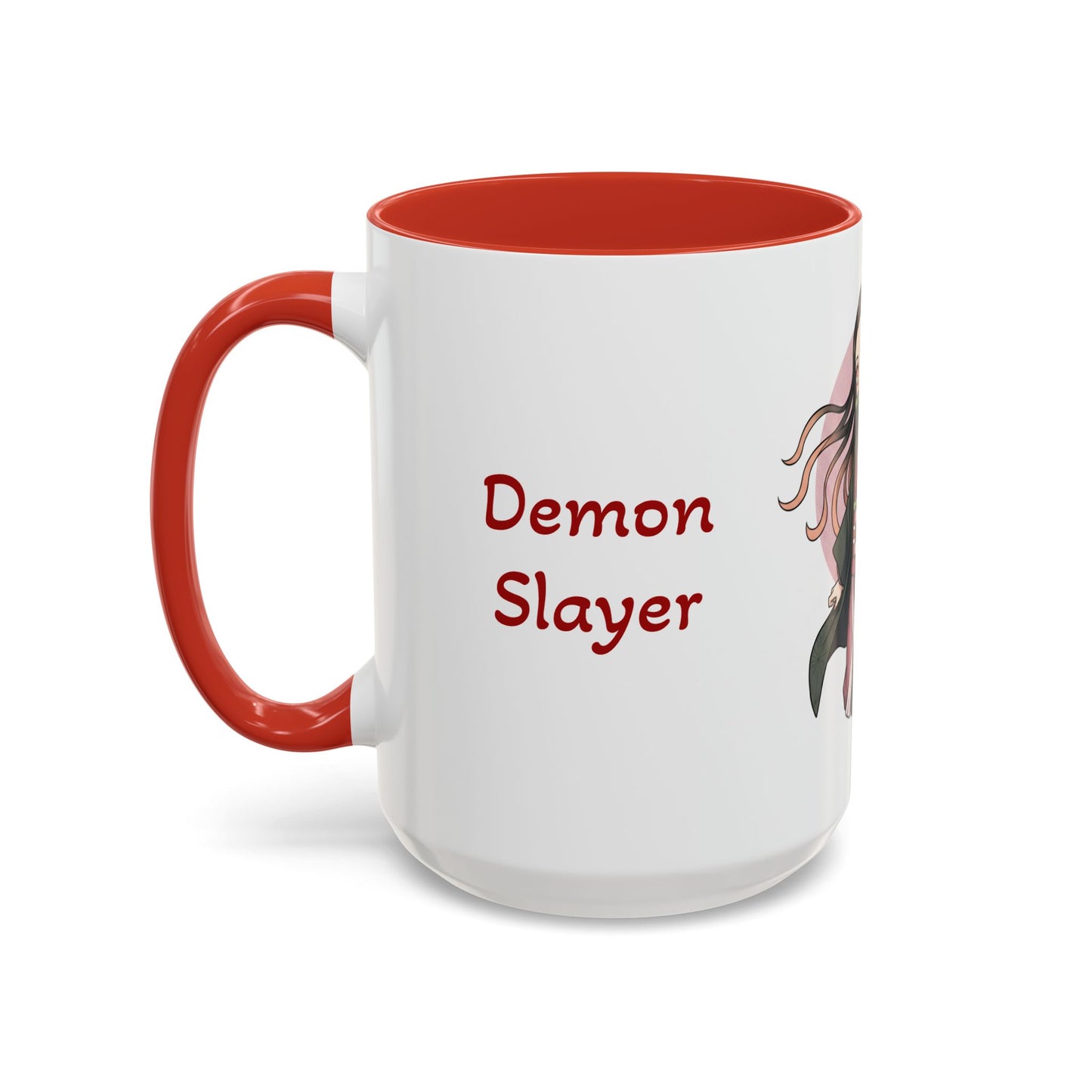 Demon Slayer Nezuko Kamado Accent Coffee Mug (11, 15oz)