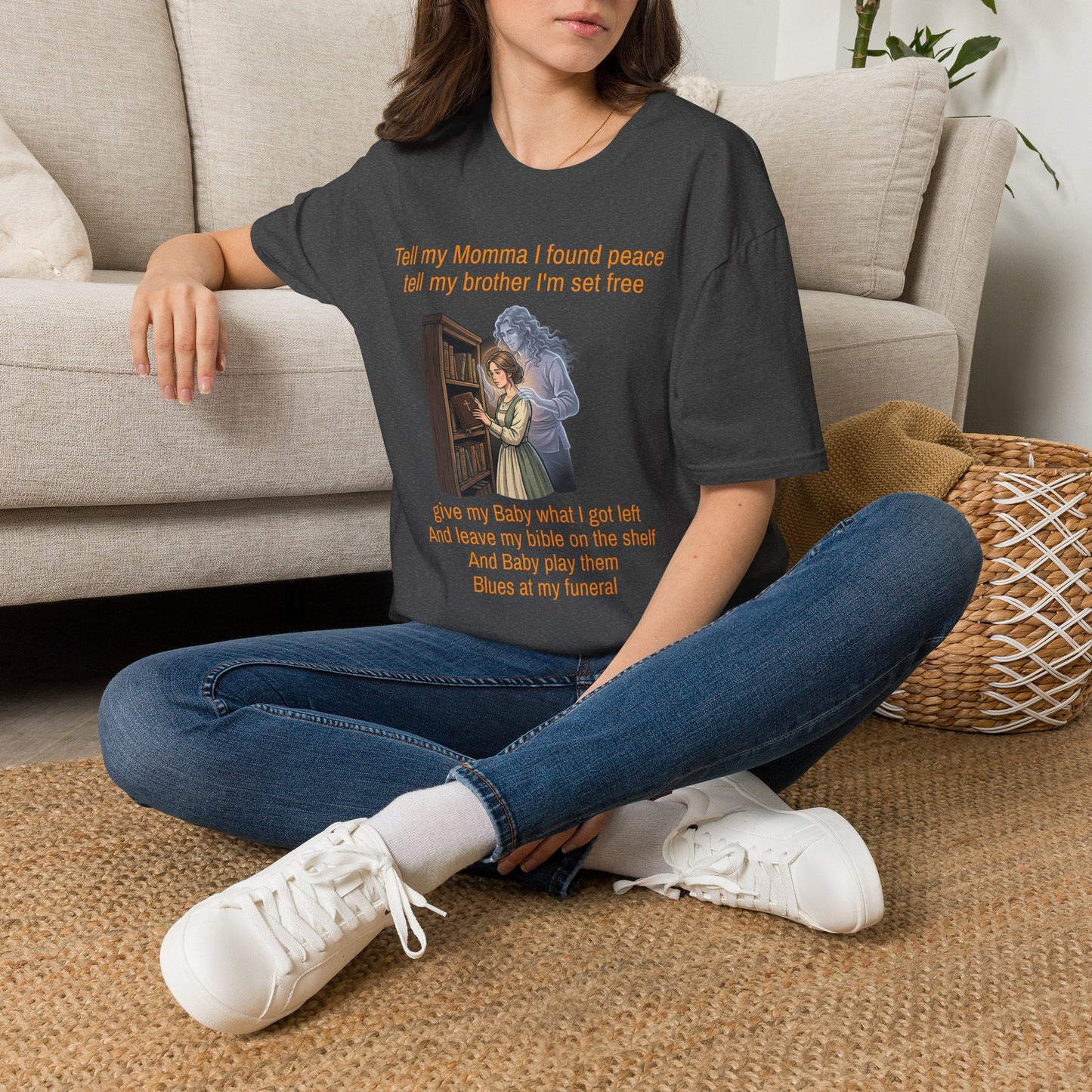 Travis Bolt Blues at my funeral Unisex Softstyle T-Shirt