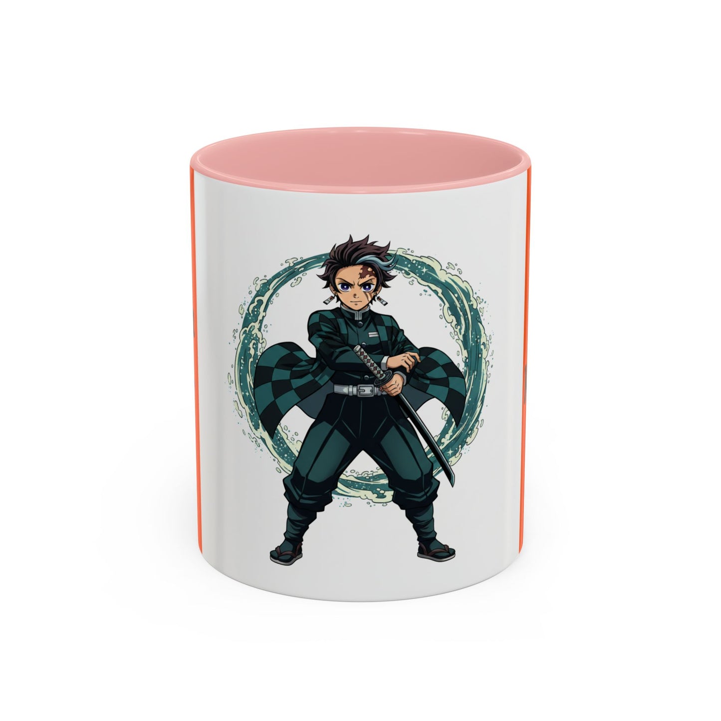 Demon Slayer Tanjiro Accent Coffee Mug (11, 15oz)