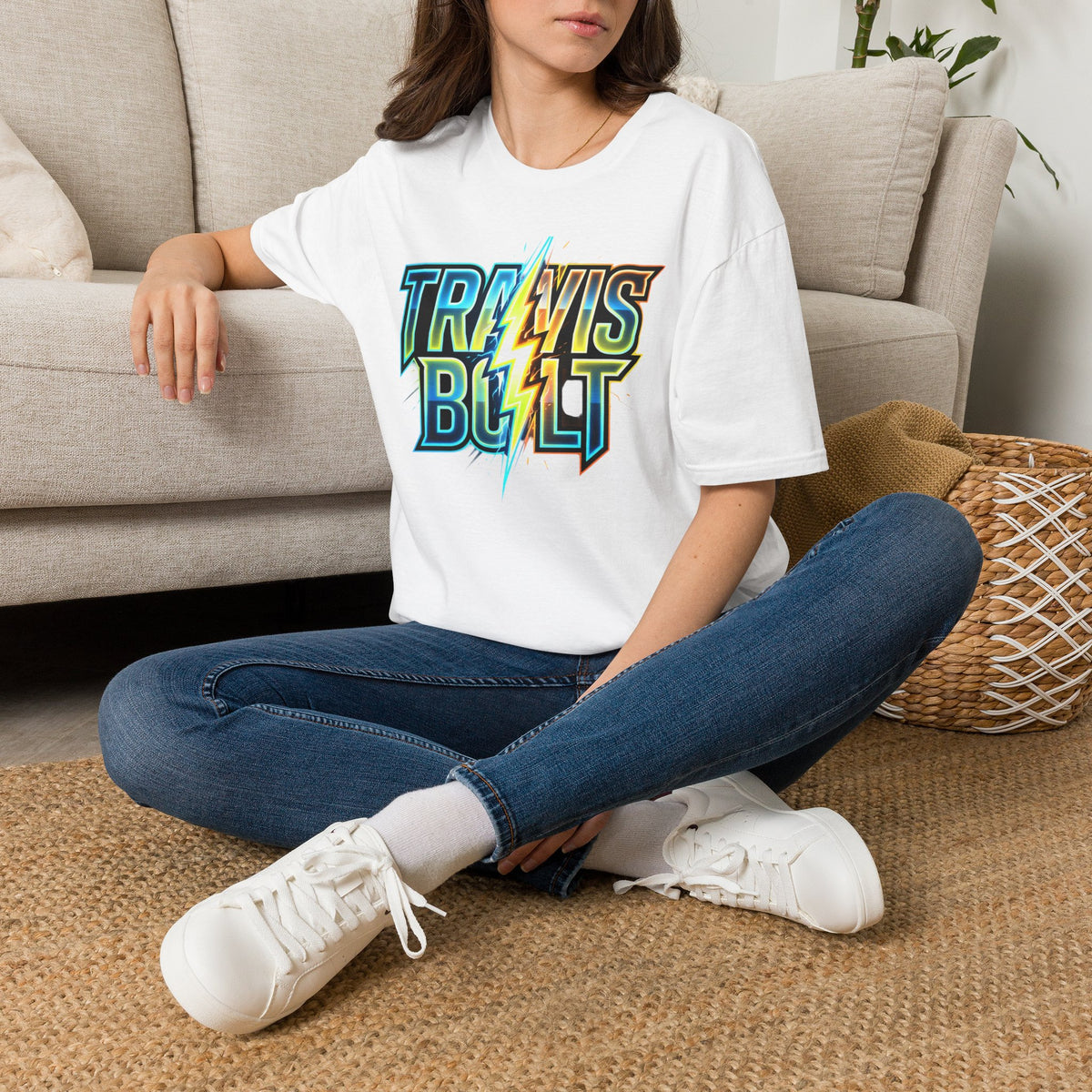 Travis Bolt and bolt Unisex Softstyle T-Shirt