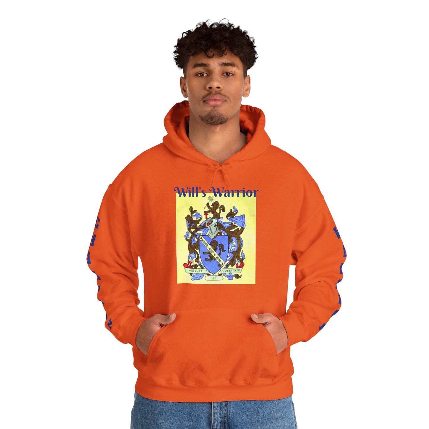 Will's Warrior - Unisex Heavy Blend™ Hooded Sweatshirt