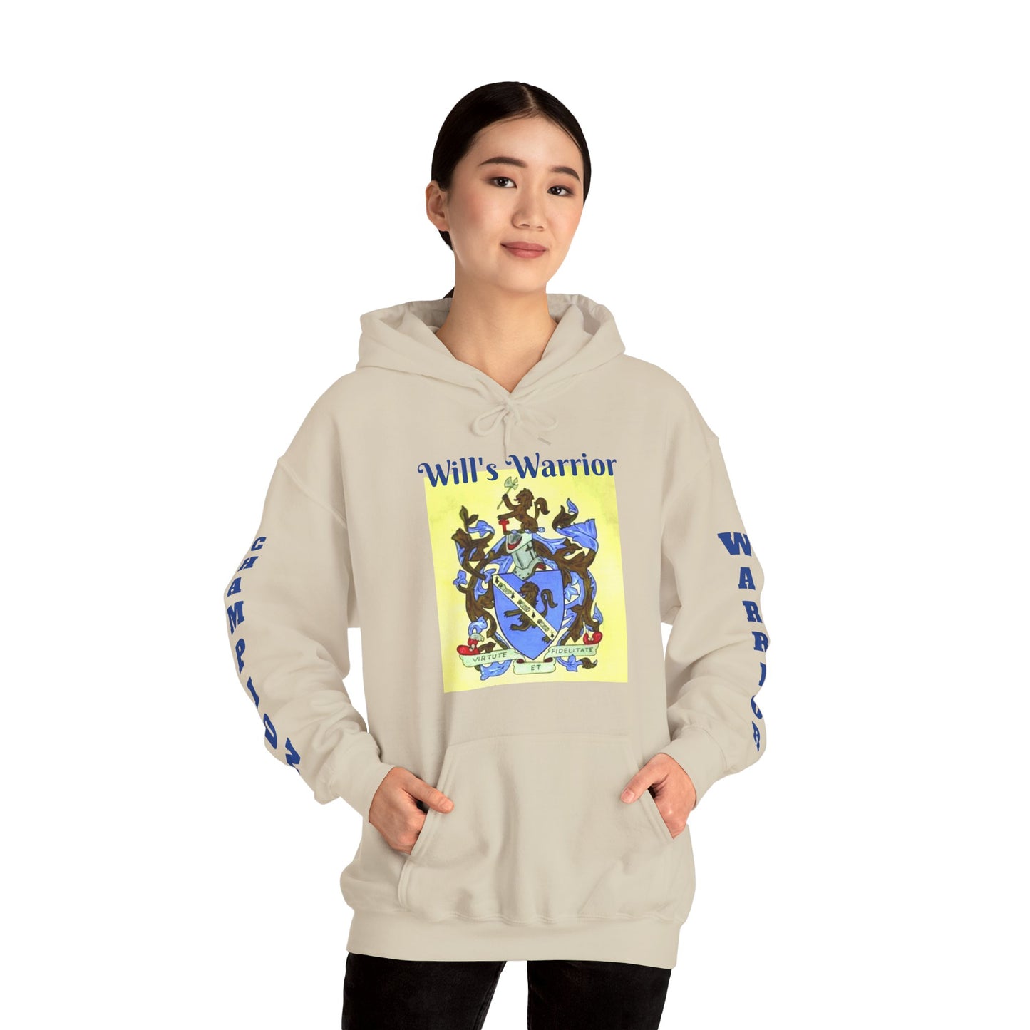 Will's Warrior - Unisex Heavy Blend™ Hooded Sweatshirt
