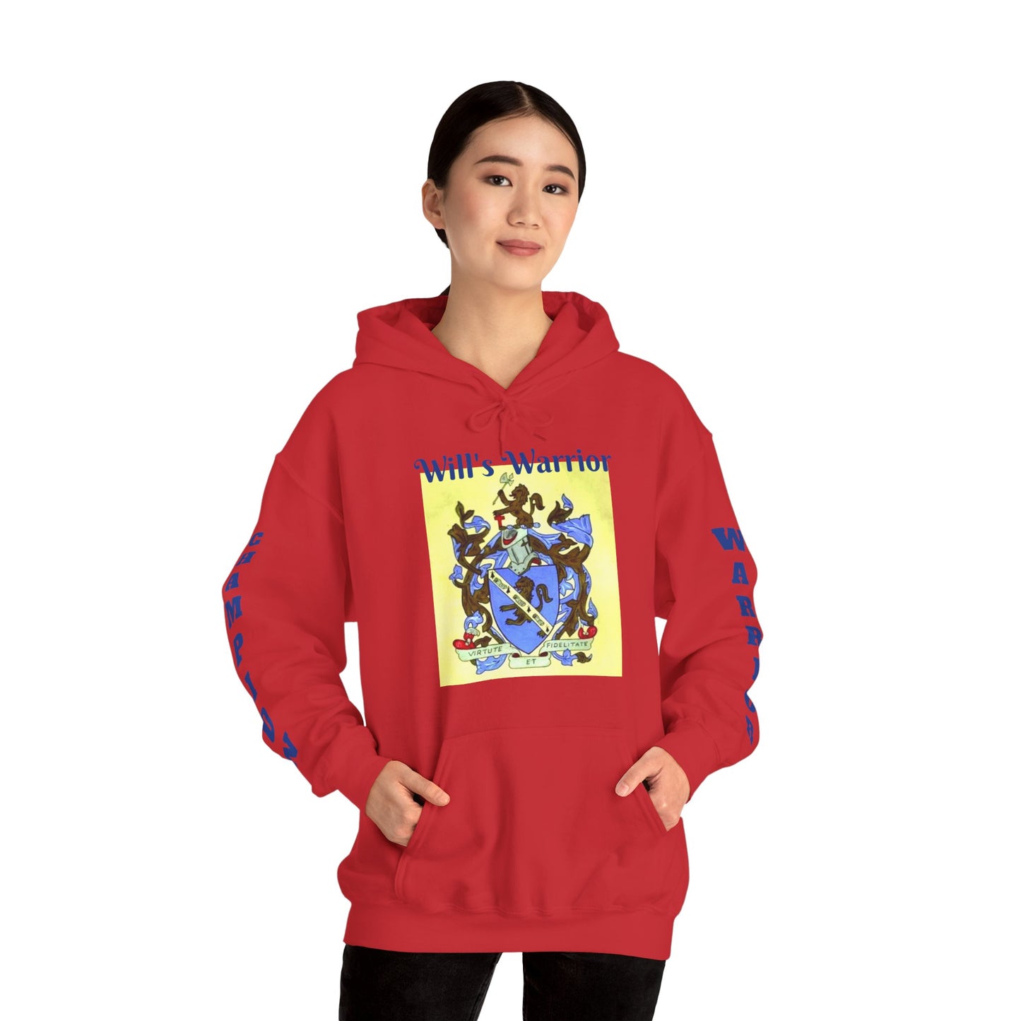Will's Warrior - Unisex Heavy Blend™ Hooded Sweatshirt