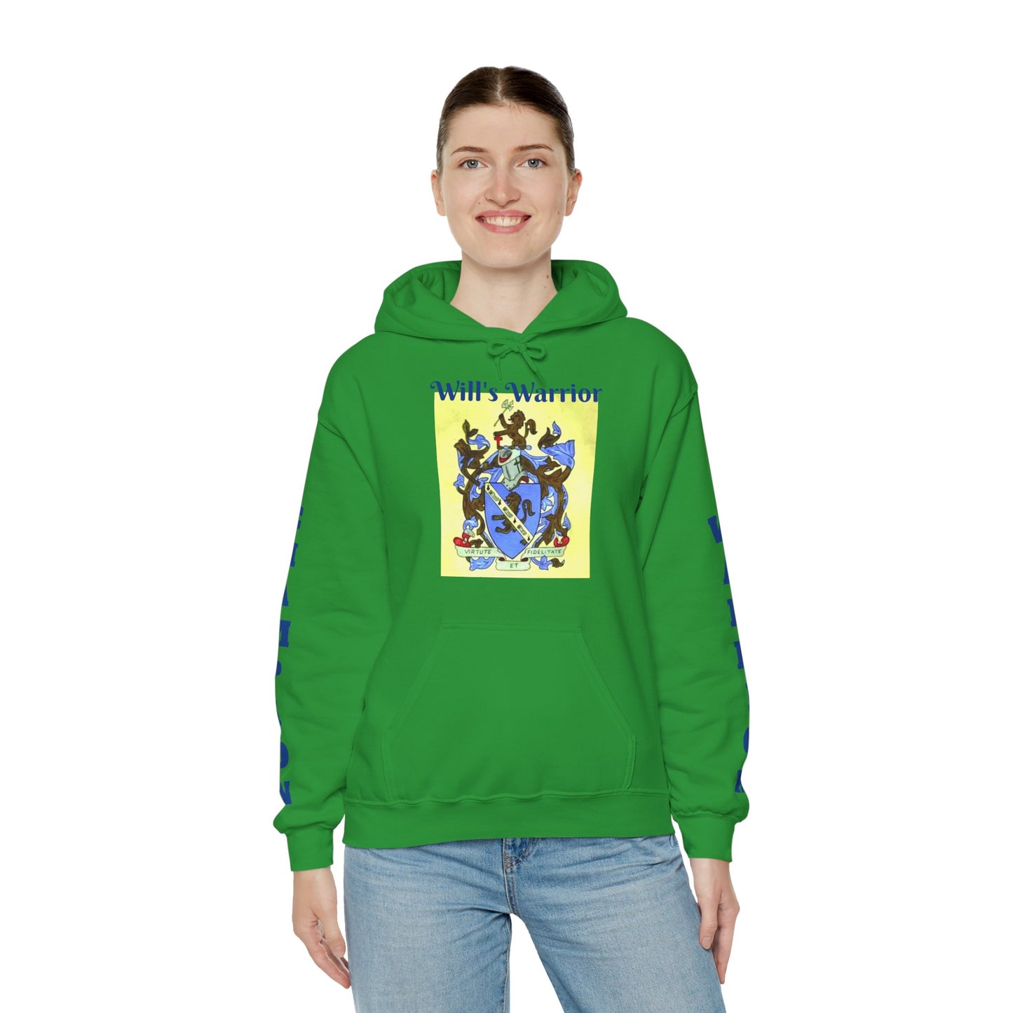Will's Warrior - Unisex Heavy Blend™ Hooded Sweatshirt