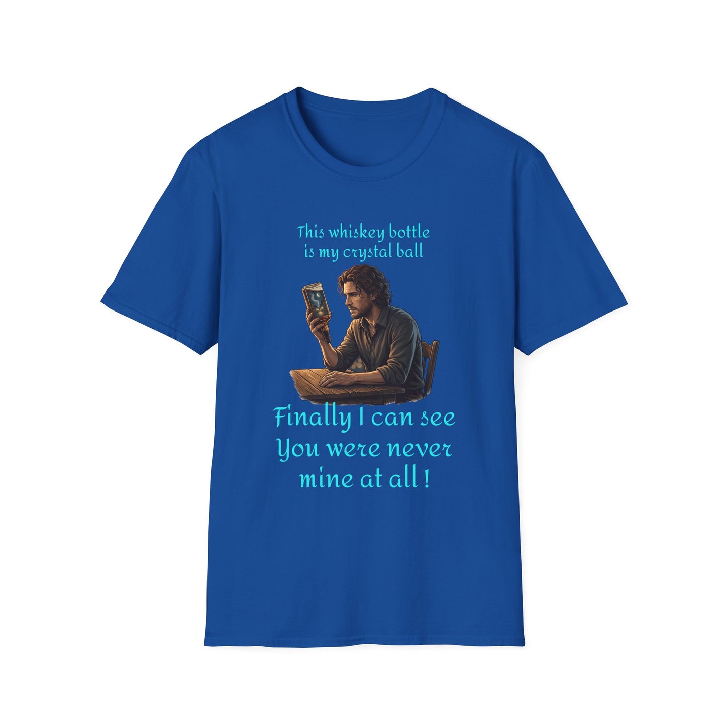 Don't care no more Unisex Softstyle T-Shirt