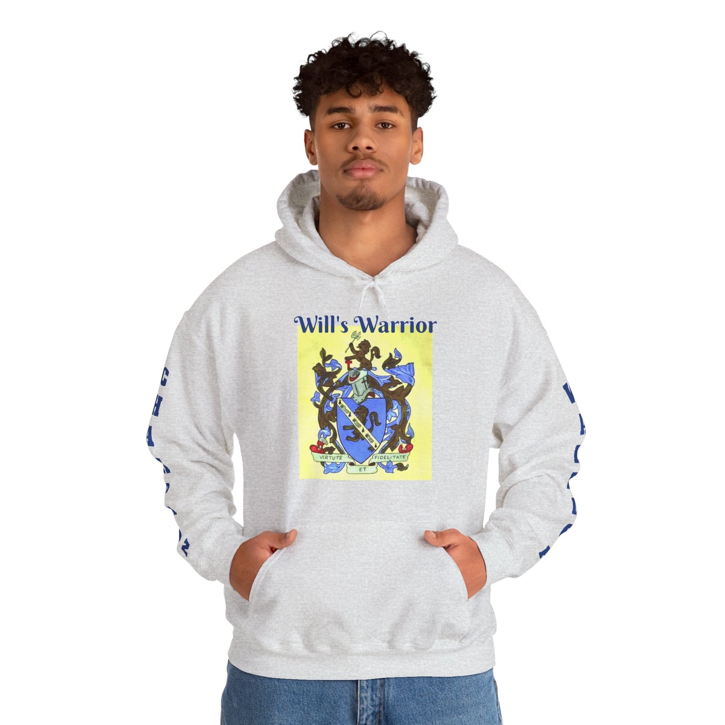 Will's Warrior - Unisex Heavy Blend™ Hooded Sweatshirt