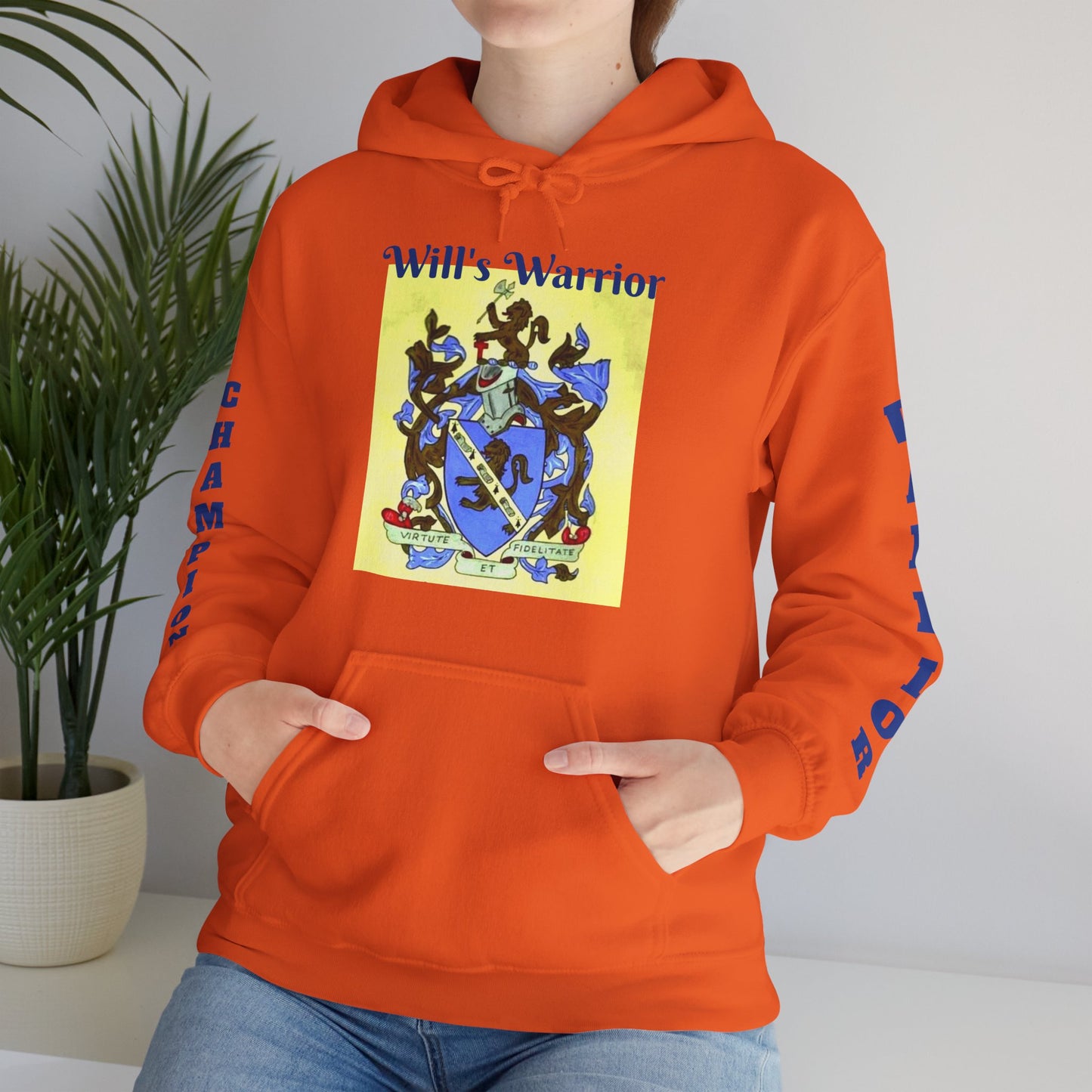 Will's Warrior - Unisex Heavy Blend™ Hooded Sweatshirt
