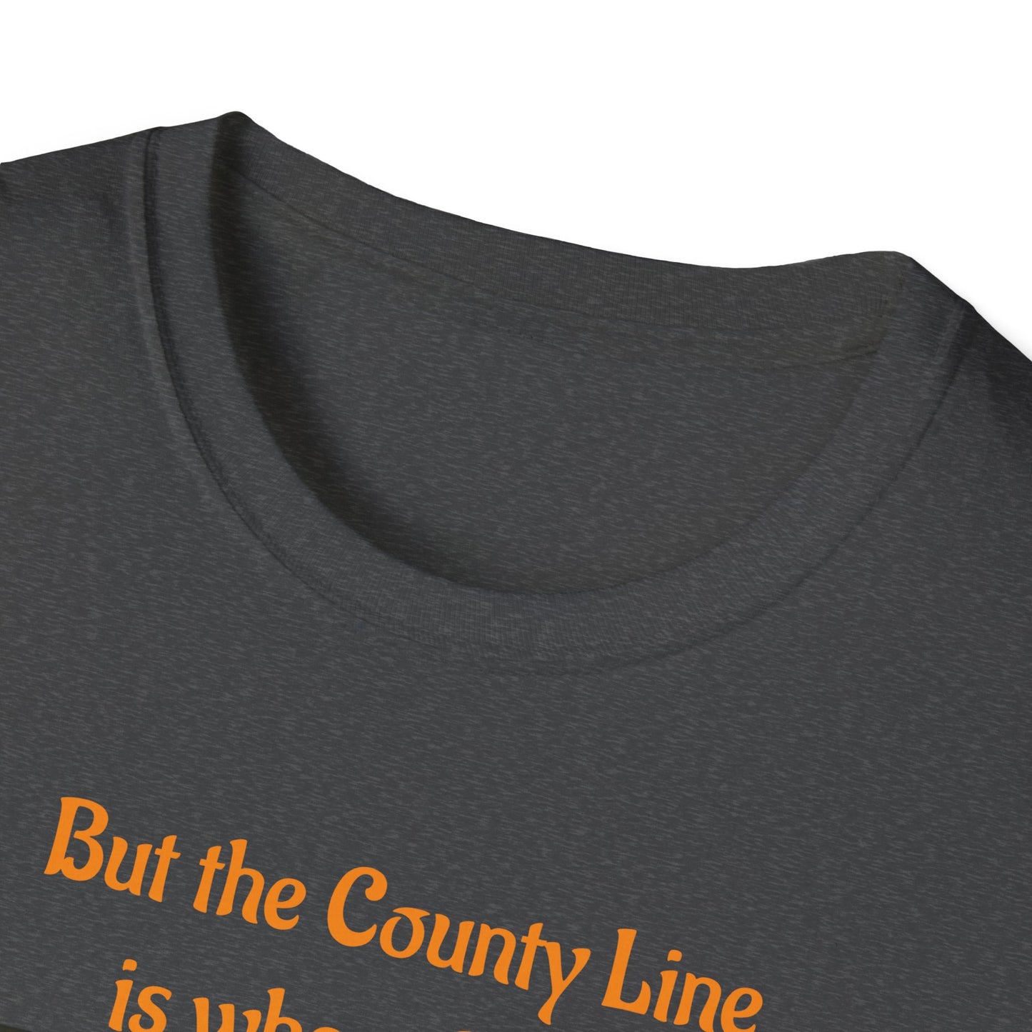 Travis Bolt Back road Unisex Softstyle T-Shirt